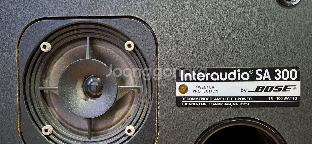 BOSE SA 300 interaction--4