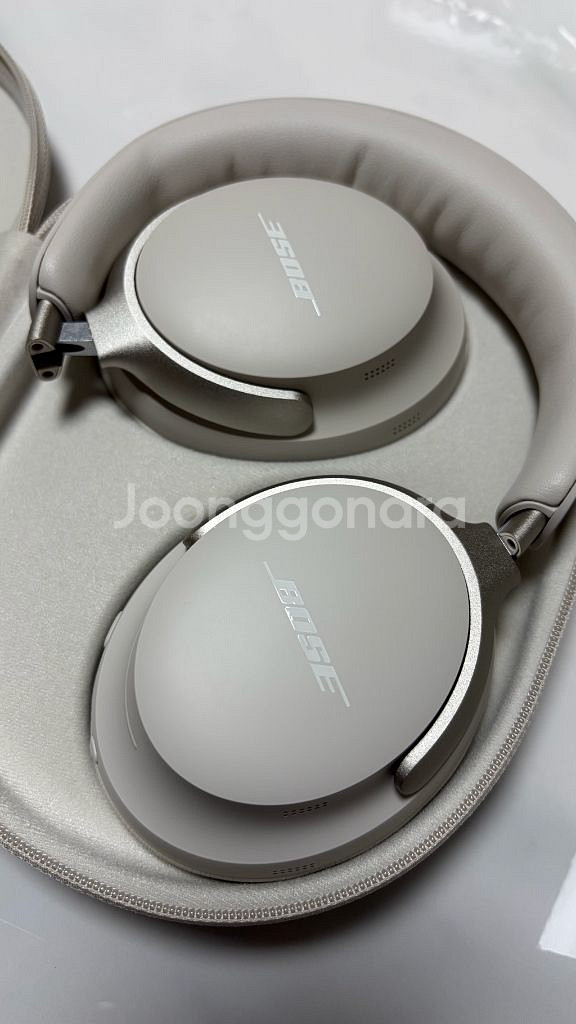 보스 QC 울트라 헤드폰 화이트 스모크--1