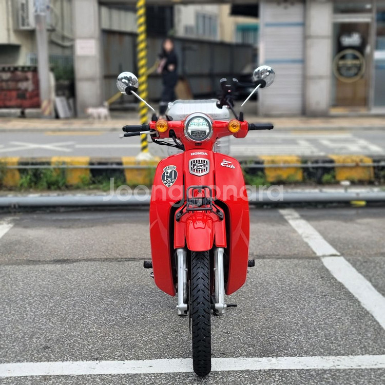 4_21년식 슈퍼커브110 깔끔한차량 판매합니다--2