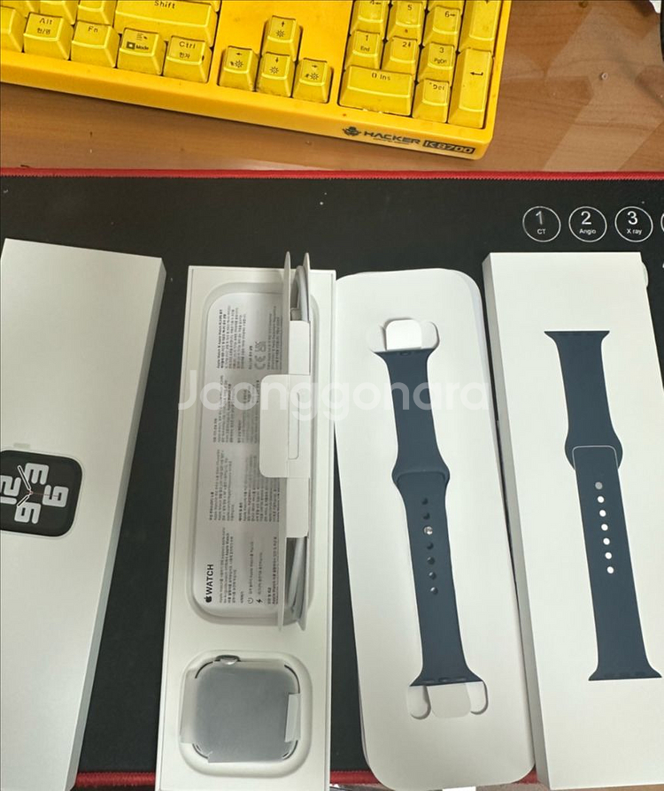 애플워치 SE2 알루미늄 44mm GPS 셀룰러 실버--1