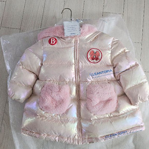 베베드피노 체리리본 베이비패딩100