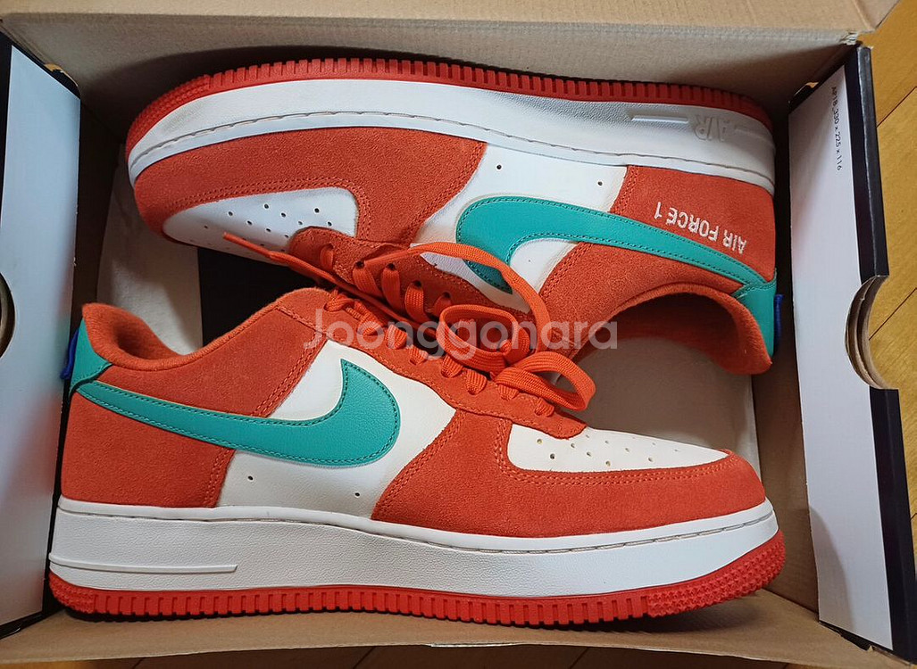 나이키 에어포스1 애슬레틱 클럽 러쉬 오렌지 워시드 틸--0