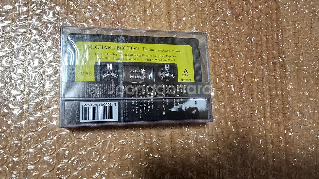 마이클 볼튼 국내 정식 발매음반 카셋테입 새상품--1