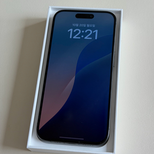 아이폰 15 프로 블랙 티타늄 1TB