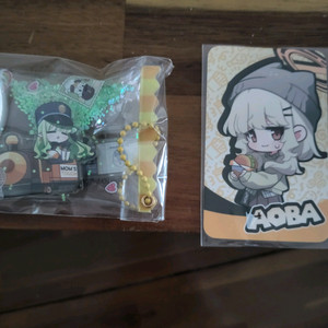 맘스터치 히카리 키링 블루아카이브