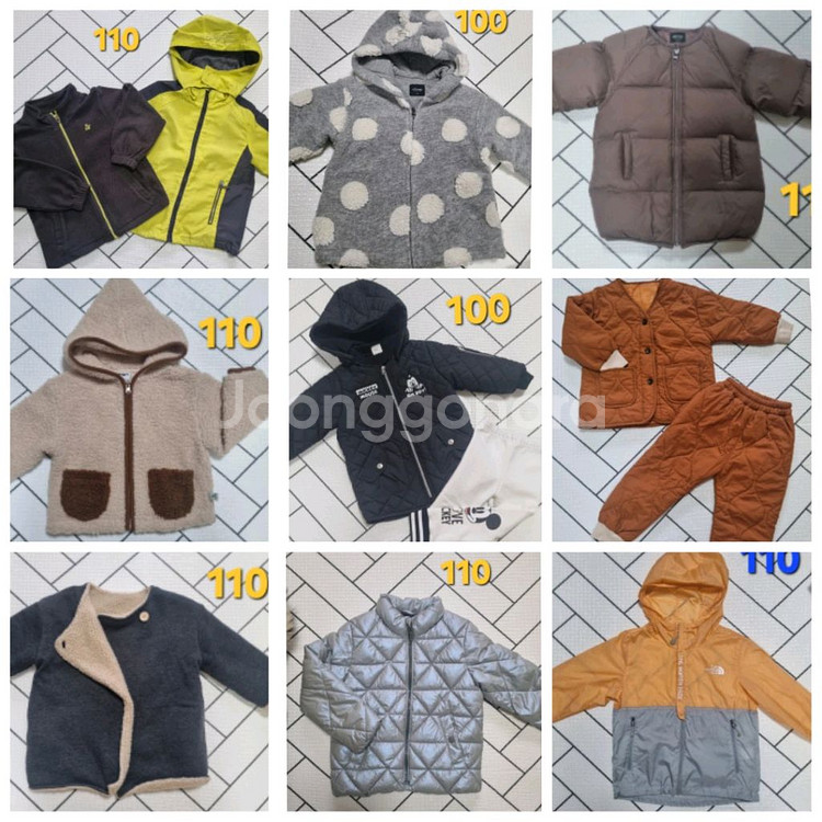 남아옷 100~110 외투 (등원복&외출복)모음--0