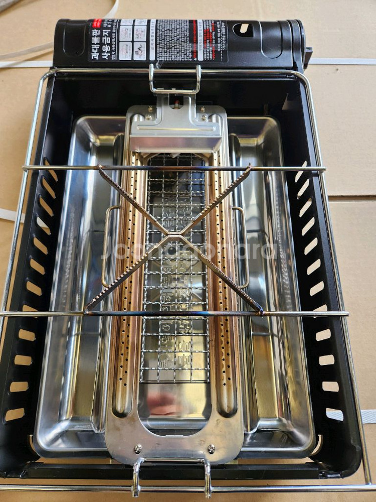 지라프 구이바다 가스 버너 대형L 올인원 풀세트--1