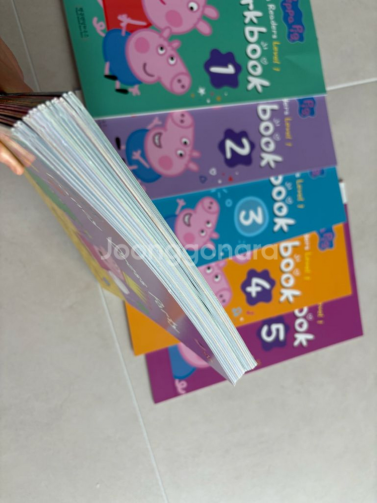 페파피그 파닉스리더스워크북세트--4