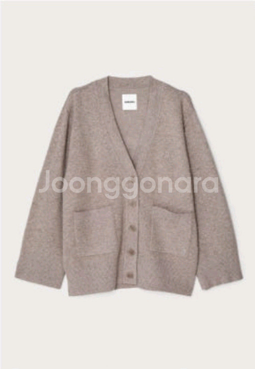 (새제품)산드로 VADDY 가디건 베이지, 2024fw--3
