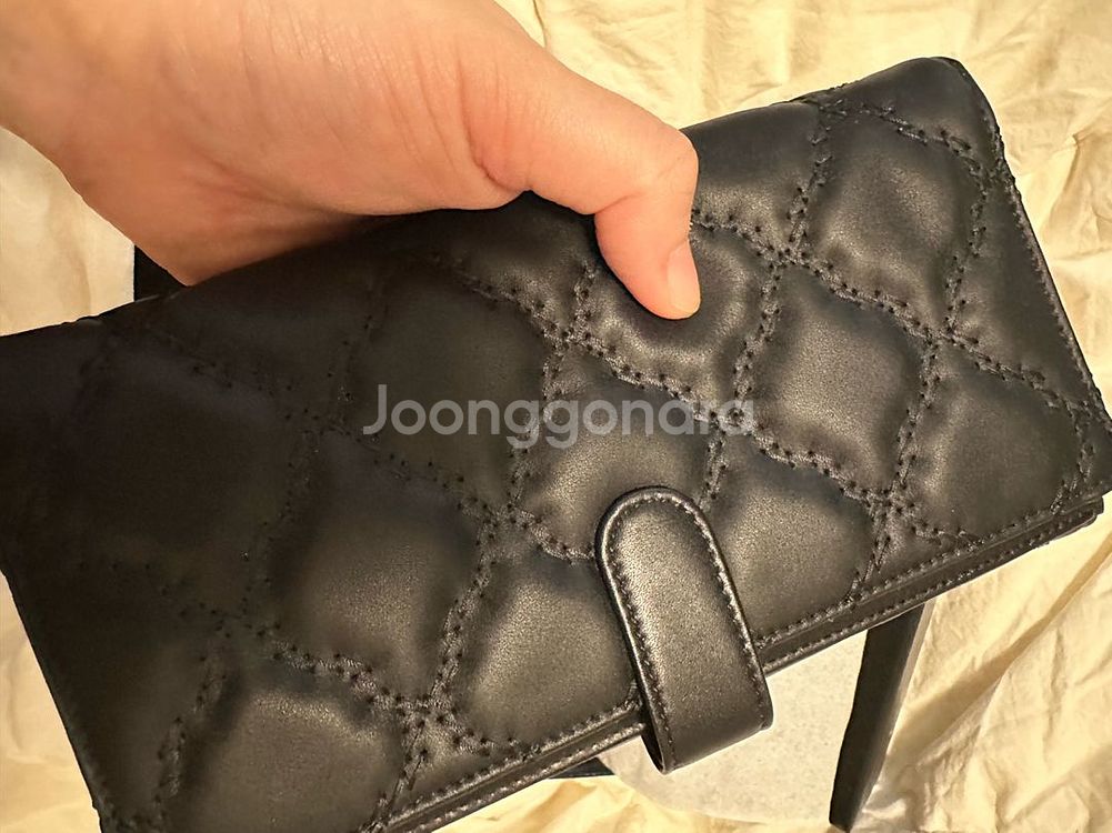 [인하]샤넬 장지갑 블랙 새상품 팝니다--7