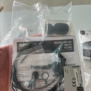 wl185 슈어 shure 라발리에 핀마이크 팝니다
