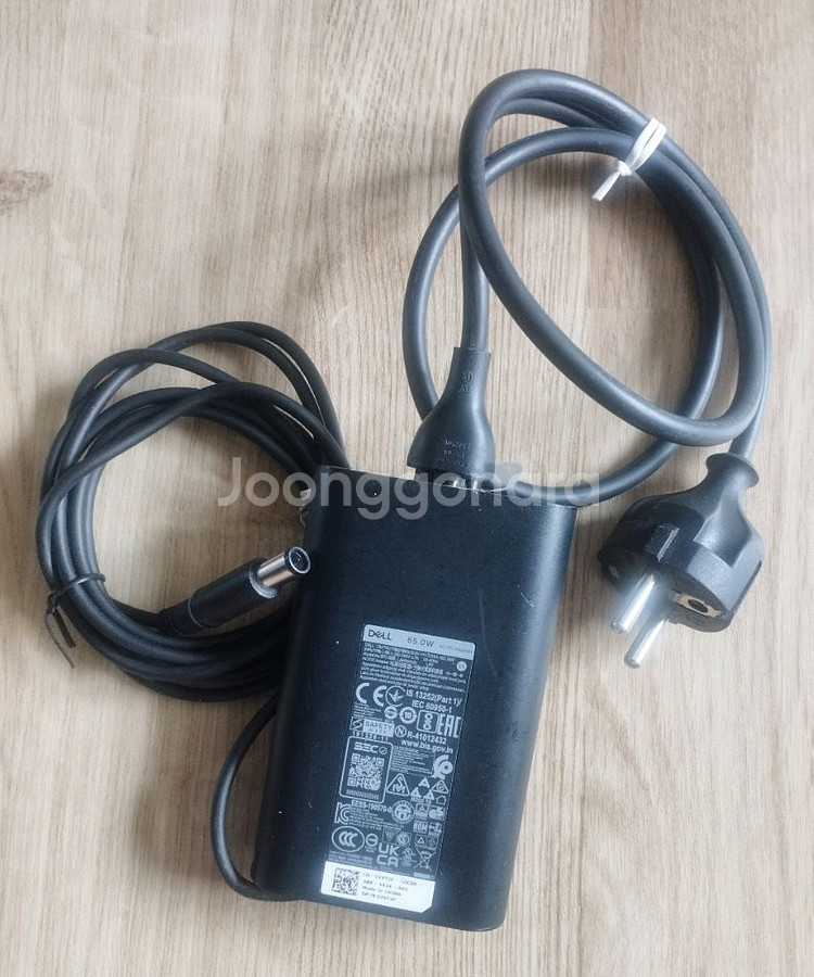 [전원어댑터] 델노트북 65W어댑터/19.5V3.34A--3