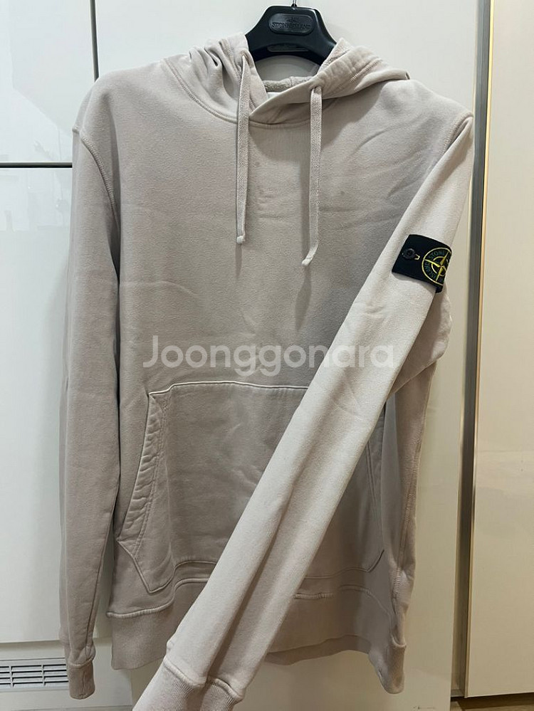 스톤아일랜드 베이지 후드 XL--0