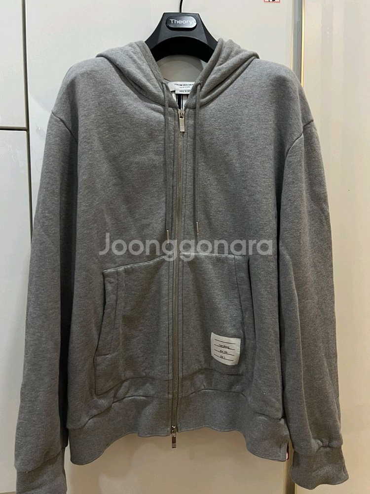 톰브라운 그레이후드집업 3사이즈--0