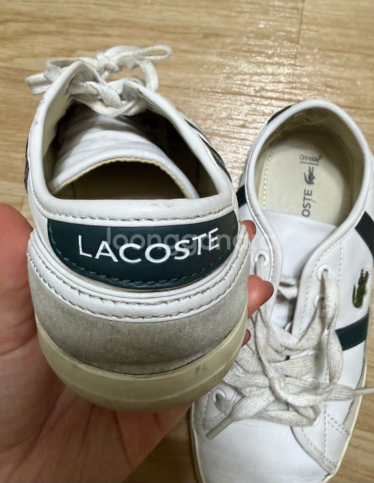 라코스테 단화 225~230--2