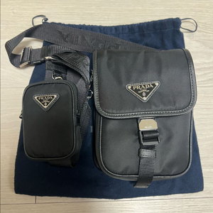 (정품) 프라다 리 나일론 미니 크로스백