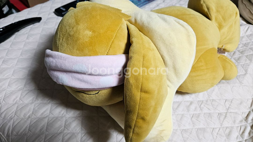 새제품 롯데리아 슬리핑 이브이 인형--0