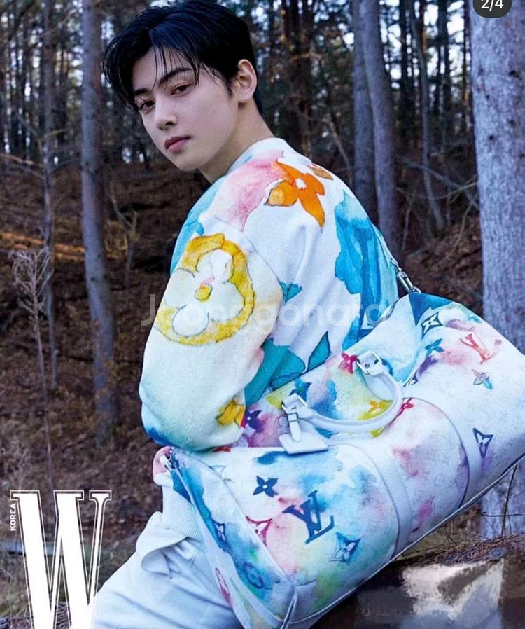 루이비통 워터컬러 모노그램 맨투맨--8