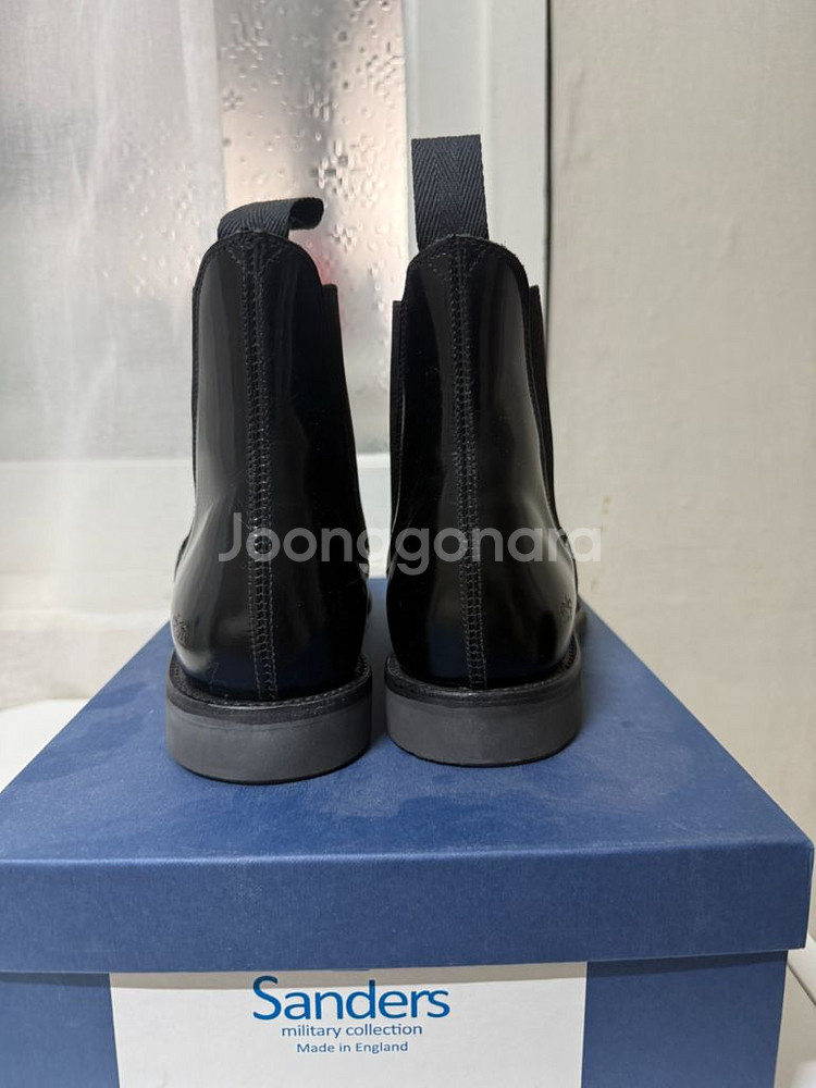 샌더스 밀리터리 첼시부츠 uk 7.5 sanders--3