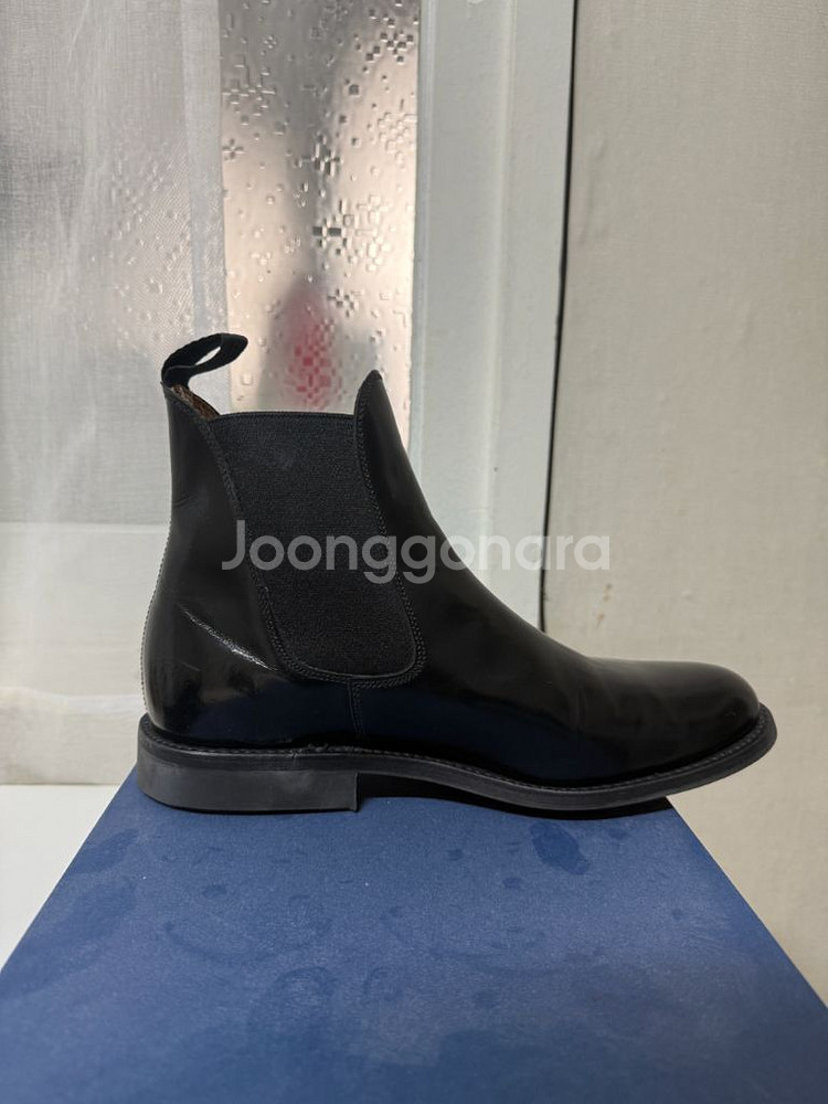 샌더스 밀리터리 첼시부츠 uk 7.5 sanders--4