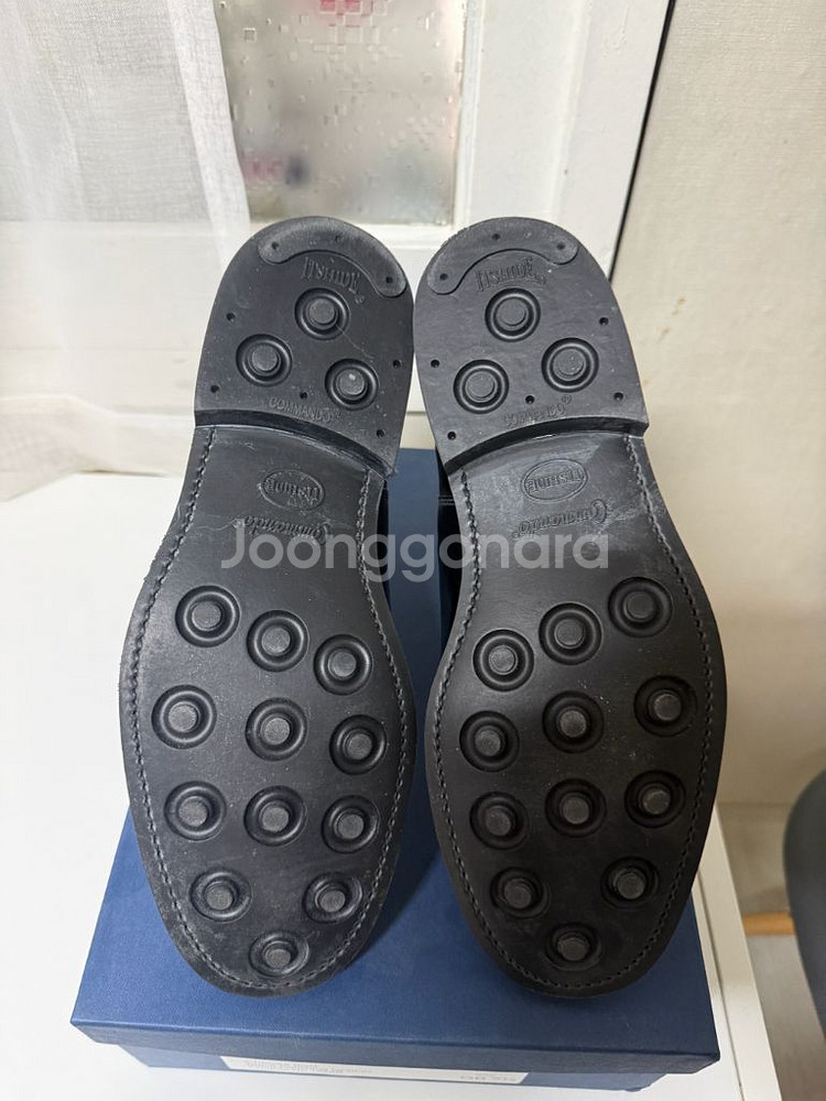 샌더스 밀리터리 첼시부츠 uk 7.5 sanders--6