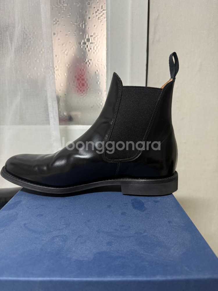 샌더스 밀리터리 첼시부츠 uk 7.5 sanders--5