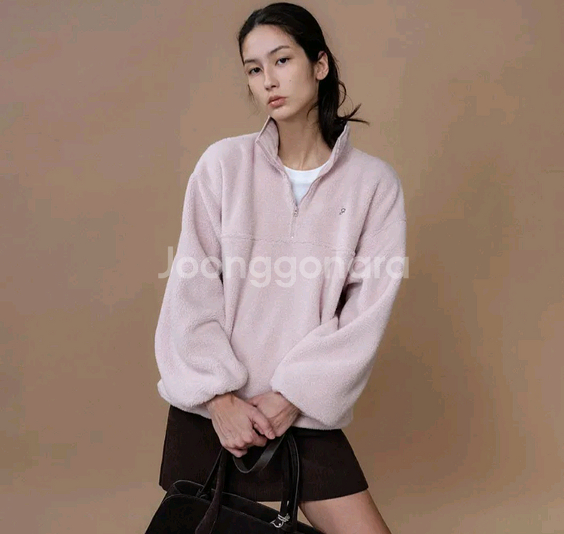 포유온(fyeo) 로이 플리스 하프집업--0