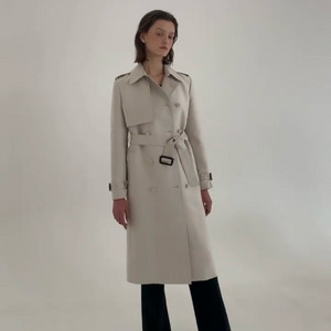 (택있능새상품) 시에 트렌치 코트
