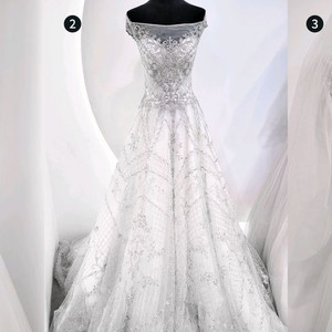 나시형 본식촬영 웨딩드레스