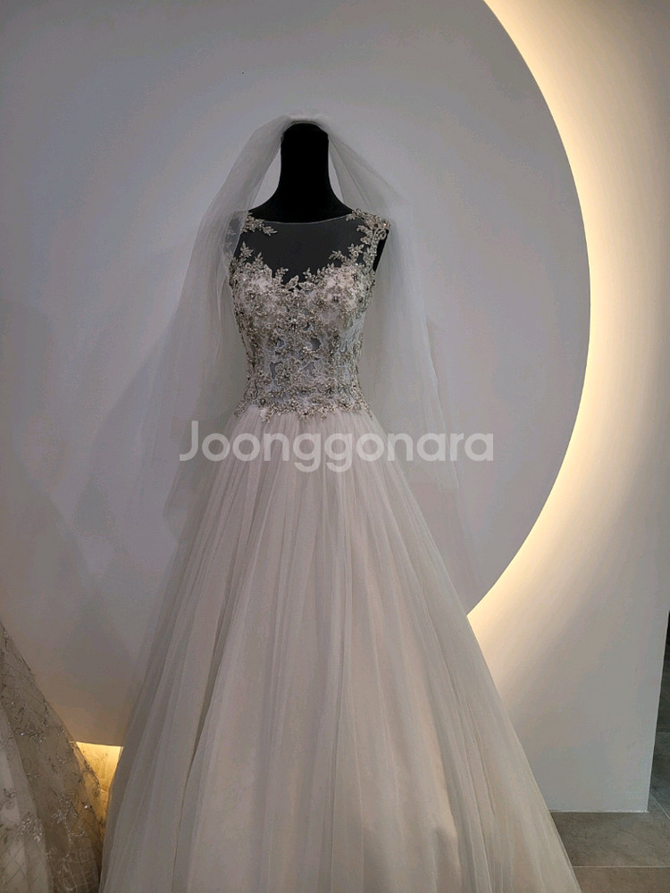 나시형 본식촬영 웨딩드레스--4