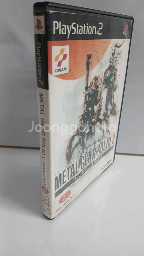 PS2 메탈기어솔리드2 서브스텐스 정발--2