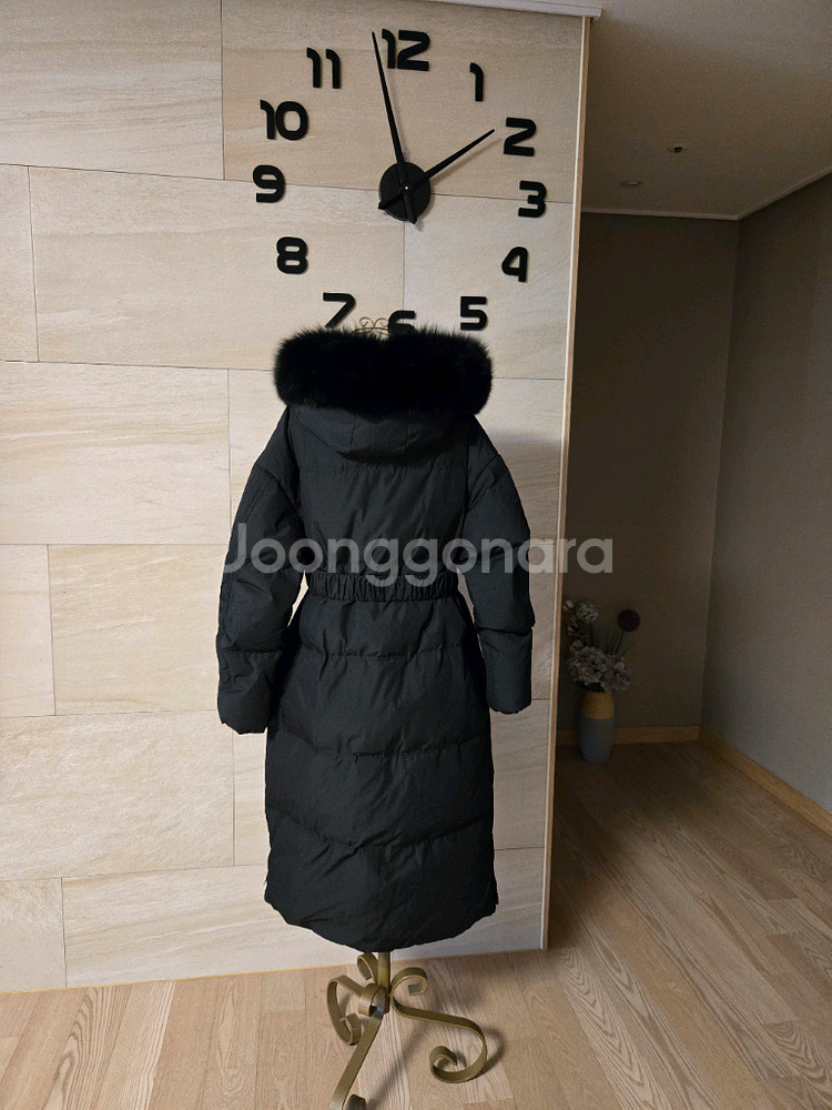 [55] DEWL 듀엘 폭스퍼 밸트 구스 롱패딩--3