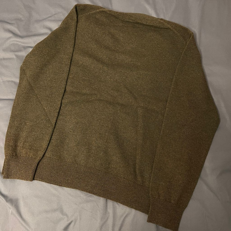 아크네스튜디오 이모지 페이스 울 가디건 카키 M, L 이미지