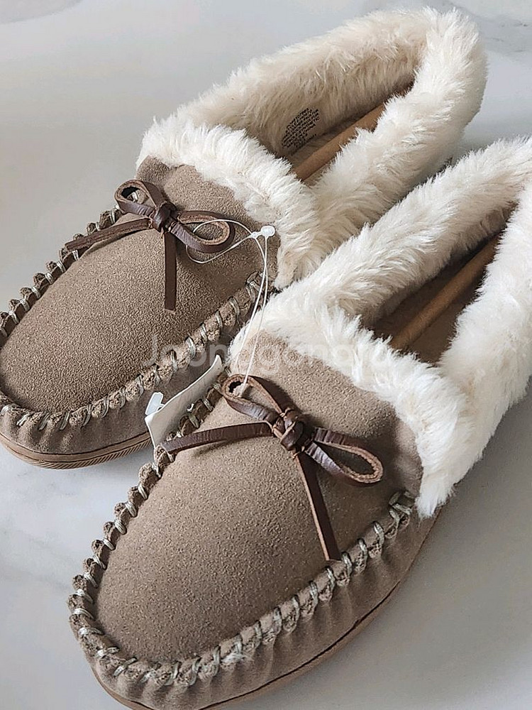 (새상품) 제이크루 모카신/ 털안감 방한로퍼--0