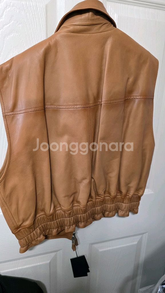 시스템 양가죽 리얼 베스트 조끼--2