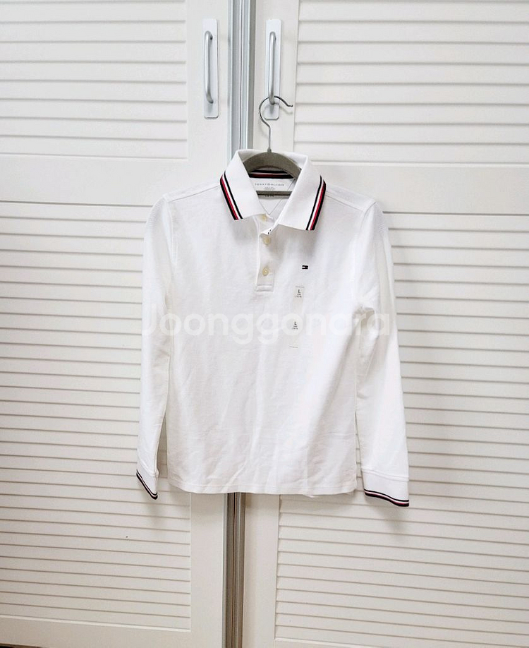 새상품)타미힐피거 아동 긴팔 카라티(L/G)--0