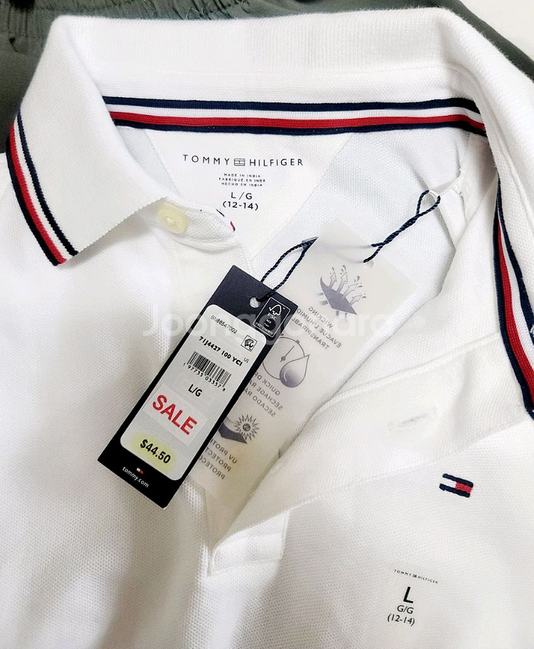 새상품)타미힐피거 아동 긴팔 카라티(L/G)--2