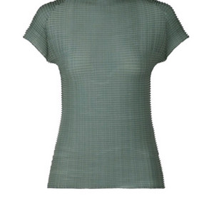 이세이미야케 울리 반팔 블루그린 3