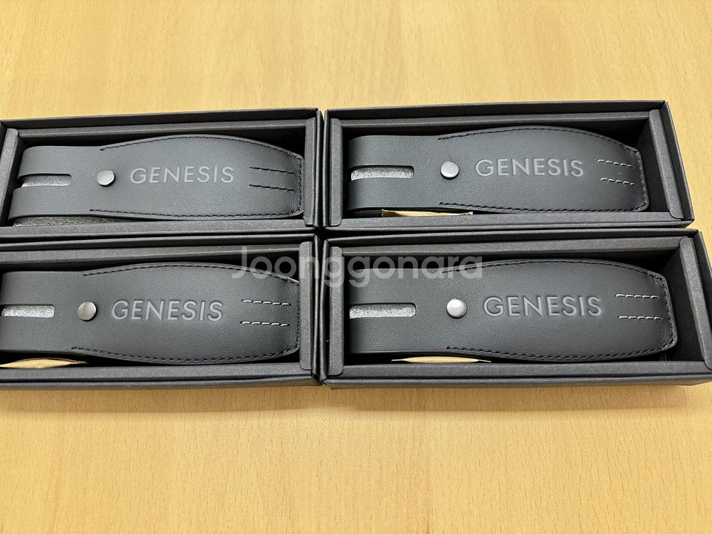 제네시스 가죽 키 케이스 신형 스마트키--6