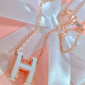 14k핑크골드 목걸이