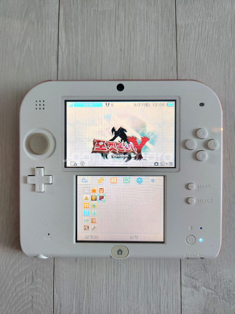 포켓몬Y,포켓뱅크)순정 식빵 닌텐도 3DS 판매합니다--3