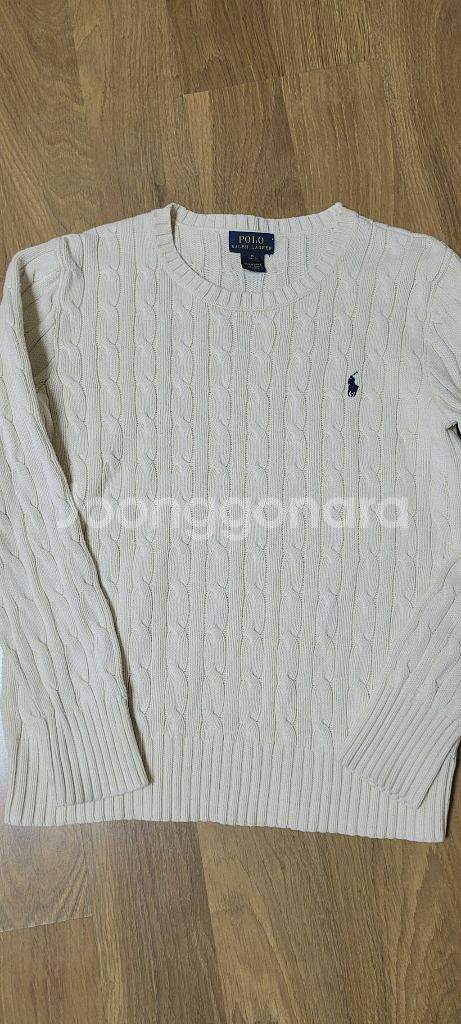 M10-12(150사이즈) 폴로 케이블 니트.폴로셔츠--2