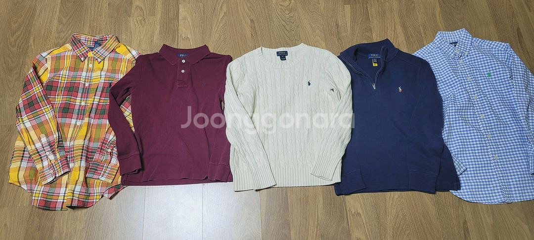 M10-12(150사이즈) 폴로 케이블 니트.폴로셔츠--7