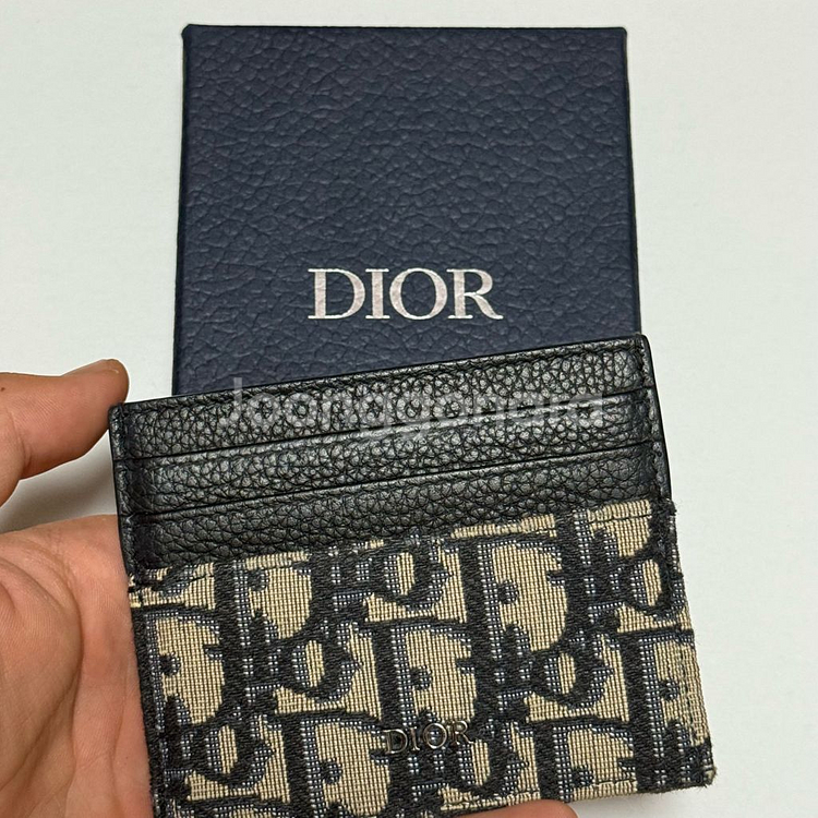 디올 오블리크 카드지갑--1