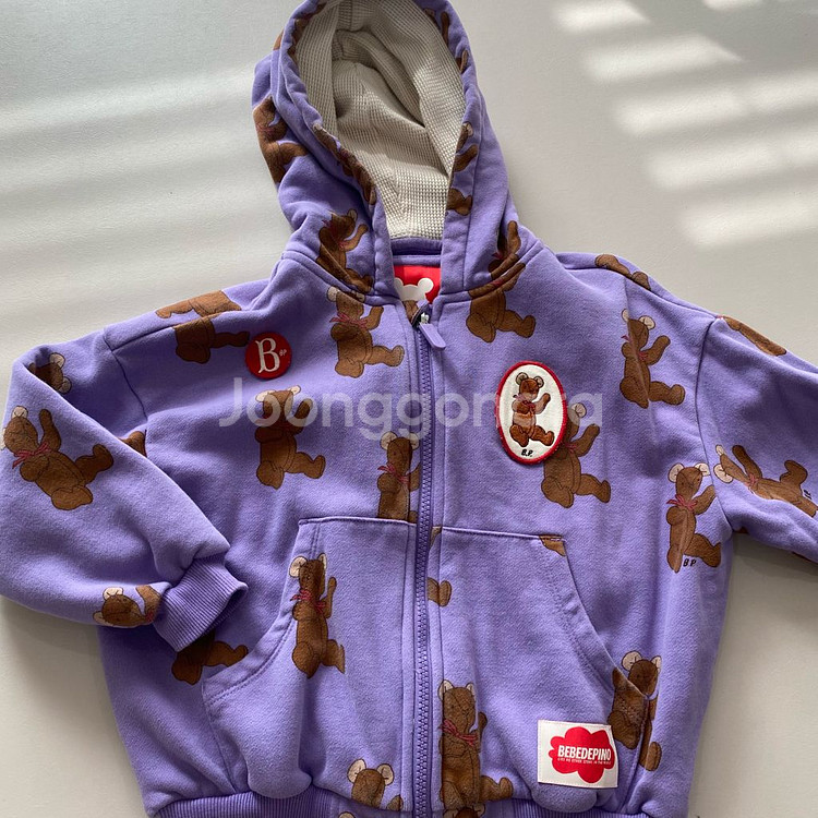 베베드피노 후드집업--1