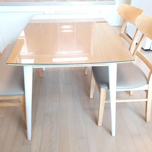 우드&화이트 원목식탁 세트(미라지가구)