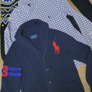 폴로 스웨터.폴로 셔츠 M10-12 (150사이즈)ㅡ3