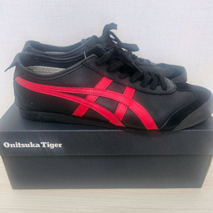 오니츠카타이거 믹시코66 블랙 클래식 레드
