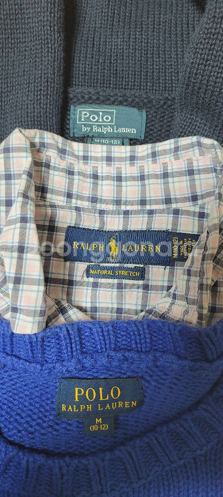 폴로 스웨터.폴로 셔츠 M10-12 (150사이즈)ㅡ3--5