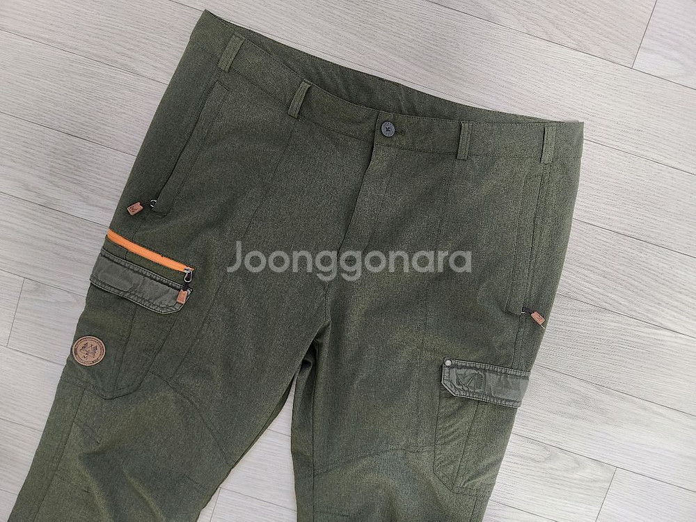 (38인치)밀레 남성 아웃도어 카고 팬츠--1